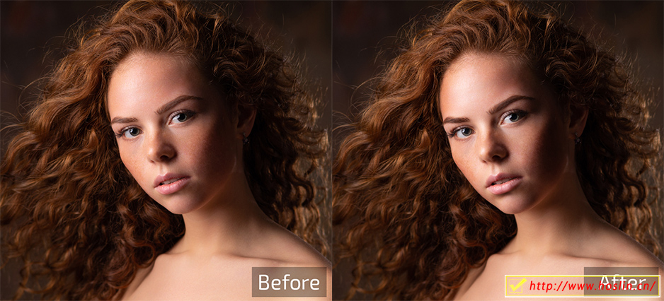 【软件/PS插件】AI智能人像美容修肤美白磨皮软件四件套Retouch4me Heal/Dodge & Burn/Eye Vessel/portraitvolumes 支持Win系统插图(25)