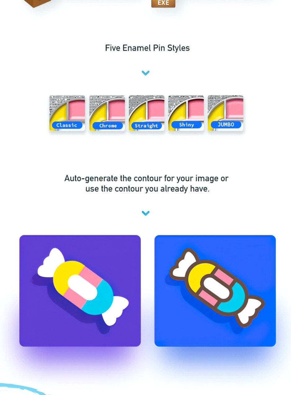 【PS插件】珐琅烤漆质感徽章样机生成器插件 Soft Enamel Pin Generator插图(6)
