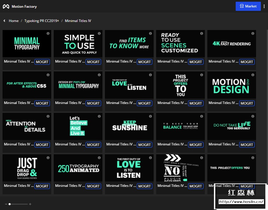 【PR脚本】1122个现代新颖时尚精美个性文字标题排版动画 TypoKing V7.0 – Title Animation – Kinetic Typography Text插图(6)