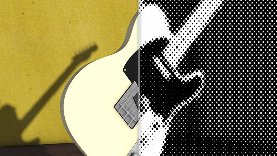 半色调特效插件