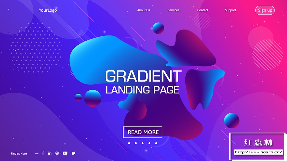 psd素材14款色彩炫丽时尚抽象主视觉kv展板背景psd格式背景素材