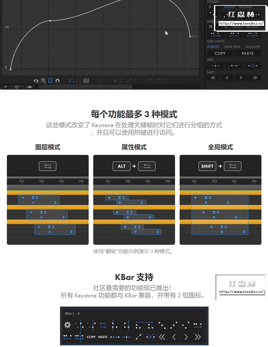 【AE脚本】关键帧复制粘贴对齐镜像拉伸调节控制工具 Keystone v1.1.1 支持Win/Mac插图(4) 【AE脚本】关键帧复制粘贴对齐镜像拉伸调节控制工具 Keystone v1.1.1 支持Win/Mac插图(4)